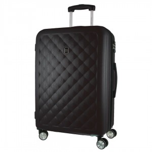 Pierre Cardin 70cm MEDIUM Hard Shell Case Hard Shell Cases Travel Svarta | WHANPL950