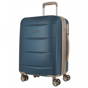 Pierre Cardin 70cm Medium Hard-Shell Suitcase Resväskor Travel Blå | TUPMKX071