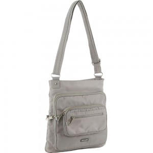 Pierre Cardin Anti-Theft Cross Body Bag Anti-Theft Range Travel Grå Bruna | TZCBJE825