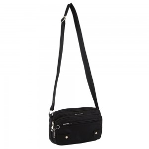 Pierre Cardin Anti-Theft Cross Body Bag Anti-Theft Range Dam Svarta | MKLOTI841