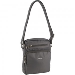Pierre Cardin Anti-Theft Cross Body Bag Anti-Theft Range Travel Grå | YCFEIT934