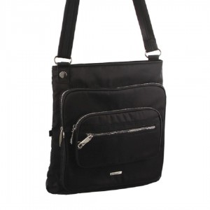 Pierre Cardin Anti-Theft Cross Body Crossbody Väska Herr Svarta | XANLPI825