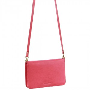 Pierre Cardin Genuine Leather Clutch Wallet Bag Clutch Dam Rosa | KLFXGJ493