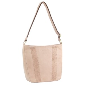 Pierre Cardin Herringbone Embossed Leather CrossBody Bag Crossbody Väska Dam Rosa | OCLBRY258