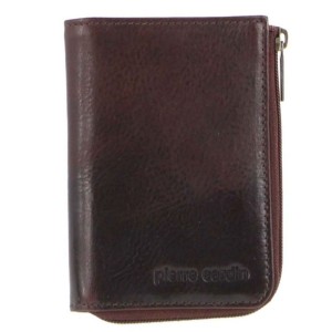 Pierre Cardin Italian Läder Key + Credit Card Holder Korthållare Herr Choklad | JVEYFW748