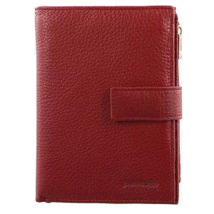 Pierre Cardin Italian Leather Tab Wallet Medium Wallets Dam Röda | HRSJFW035
