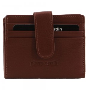Pierre Cardin Leather Bi-Fold Card Holder Wallet Bi-Fold Wallets Herr Bruna | KGTABJ129