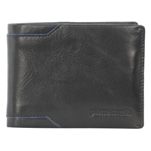 Pierre Cardin Leather Bi-Fold Wallet Bi-Fold Wallets Herr Svarta | NPROQI673