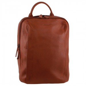 Pierre Cardin Leather Business Laptop Backpack Laptop Travel Bruna | AFGVOW025
