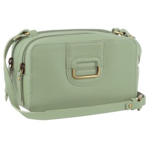 Pierre Cardin Leather Cross-Body Clutch Clutch Dam Jade | BCXAEF392