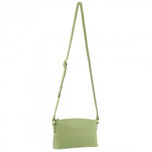 Pierre Cardin Leather Crossbody Bag Crossbody Väska Dam Jade | MXVFBE215
