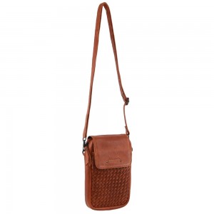 Pierre Cardin Leather Embossed Woven Wallet Bag Mobile Phone Wallets Dam Bruna | CVKYSP981