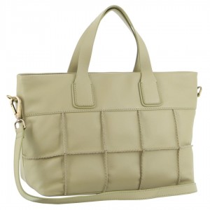 Pierre Cardin Leather Stitch-design Handbag Handbags Dam Bruna | AIRSCP762