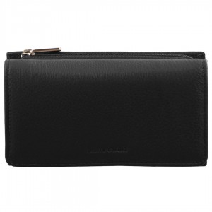 Pierre Cardin Leather Tri-Fold Wallet Medium Wallets Dam Svarta | BFTXOY850