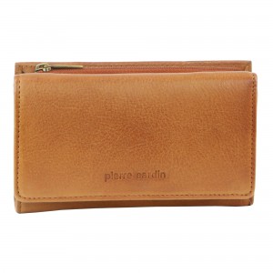 Pierre Cardin Leather Tri-Fold Wallet Medium Wallets Dam Bruna | OLVBSY928
