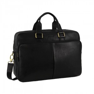 Pierre Cardin Rustic Business Computer Bag Business Computer Bags Herr Svarta | ICZWBM610