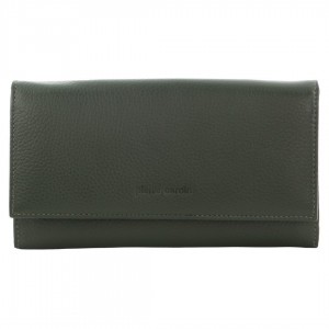 Pierre Cardin Rustic Leather Wallet Bi-Fold Wallets Dam GrapeLeaf | KUYRGA260