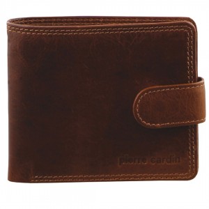 Pierre Cardin Rustic Leather Wallet Tab Wallets Herr Bruna | NKCLER357