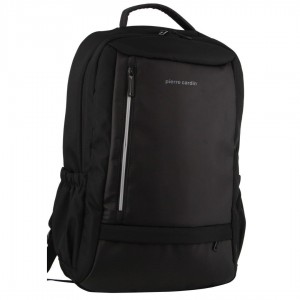Pierre Cardin Travel & Business Backpack with Built-in USB Port Laptop Travel Svarta | ORTIWU537