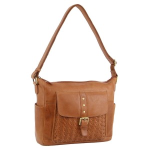 Pierre Cardin Woven Leather Crossbody Bag Crossbody Väska Dam Gröna | YCSHNO623