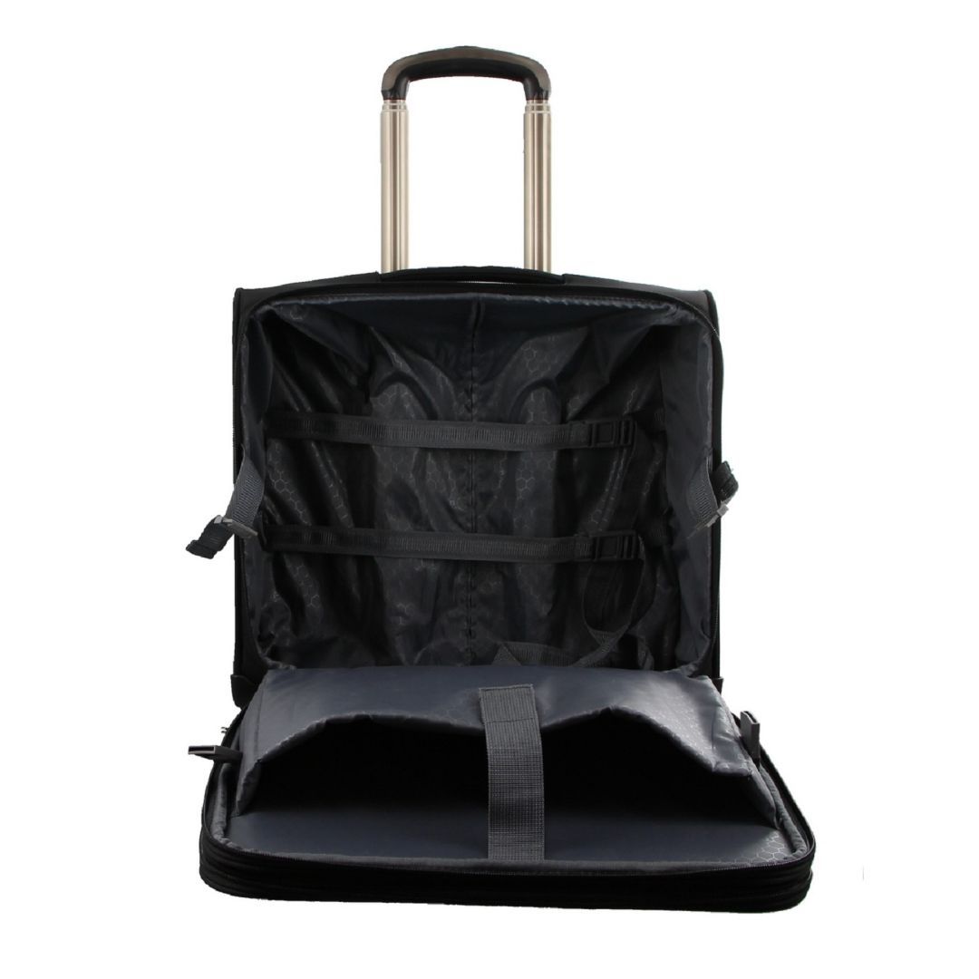 Pierre Cardin 4 Wheel Mobile Office Cabin Case Cabin Cases Travel Svarta | NJSYGT123