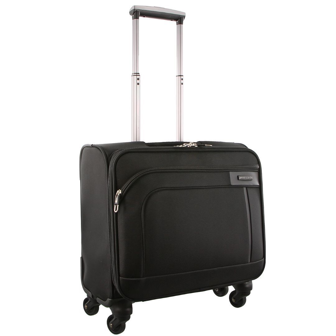 Pierre Cardin 4 Wheel Mobile Office Cabin Case Cabin Cases Travel Svarta | NJSYGT123
