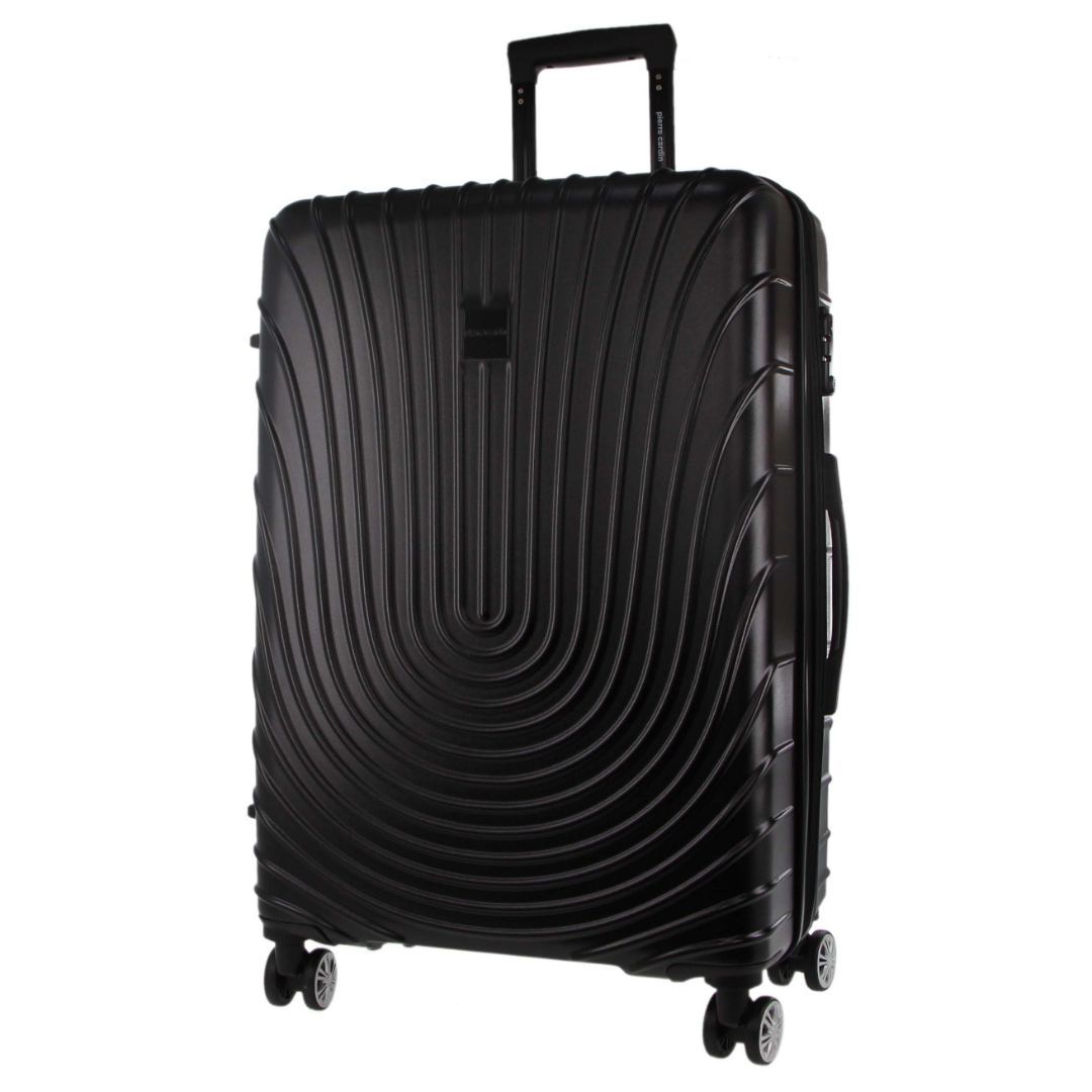 Pierre Cardin 54cm CABIN Hard Shell Case Cabin Cases Travel Svarta | WZCADJ172