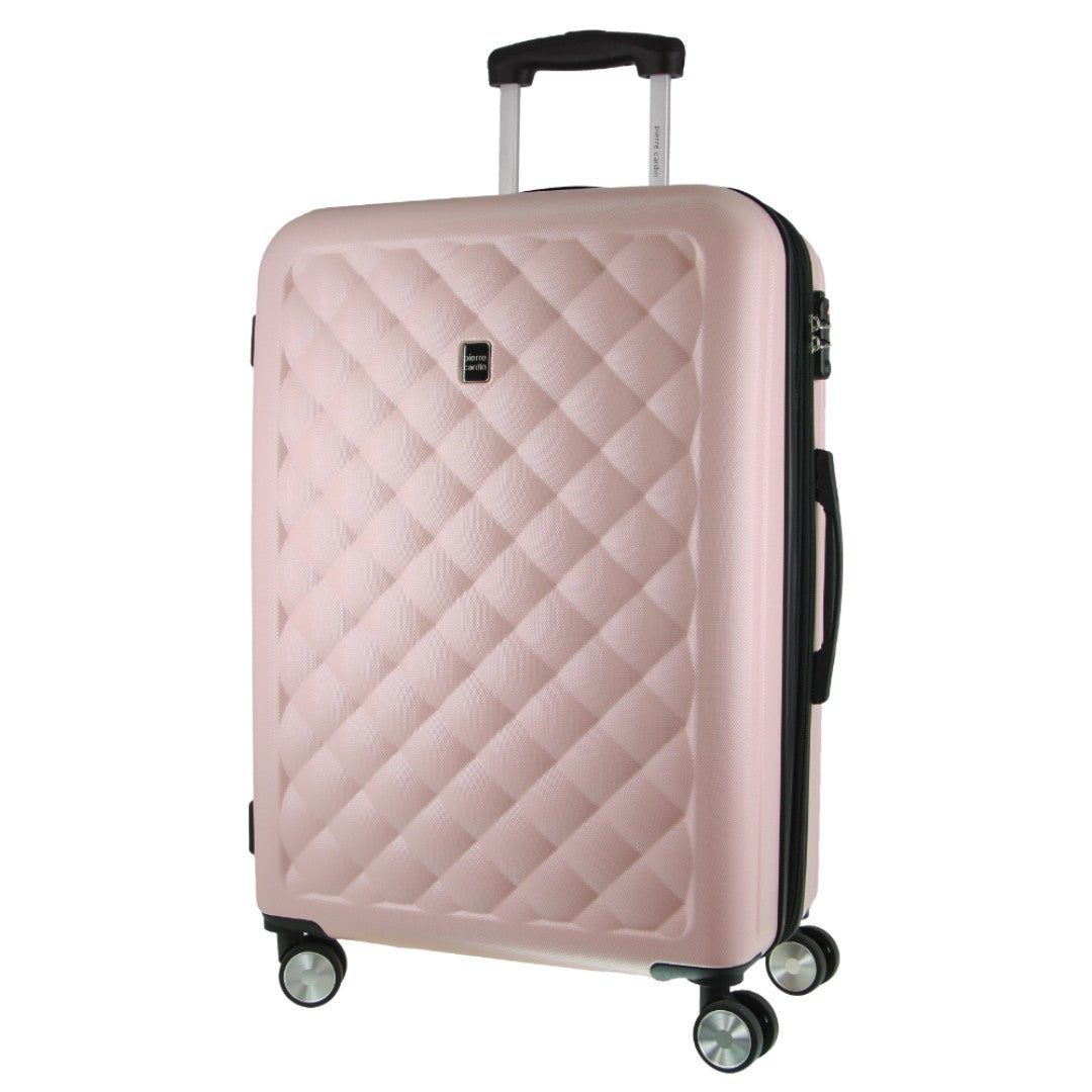 Pierre Cardin 54cm CABIN Hard Shell Case Cabin Cases Travel Rosa | MUNCYX093
