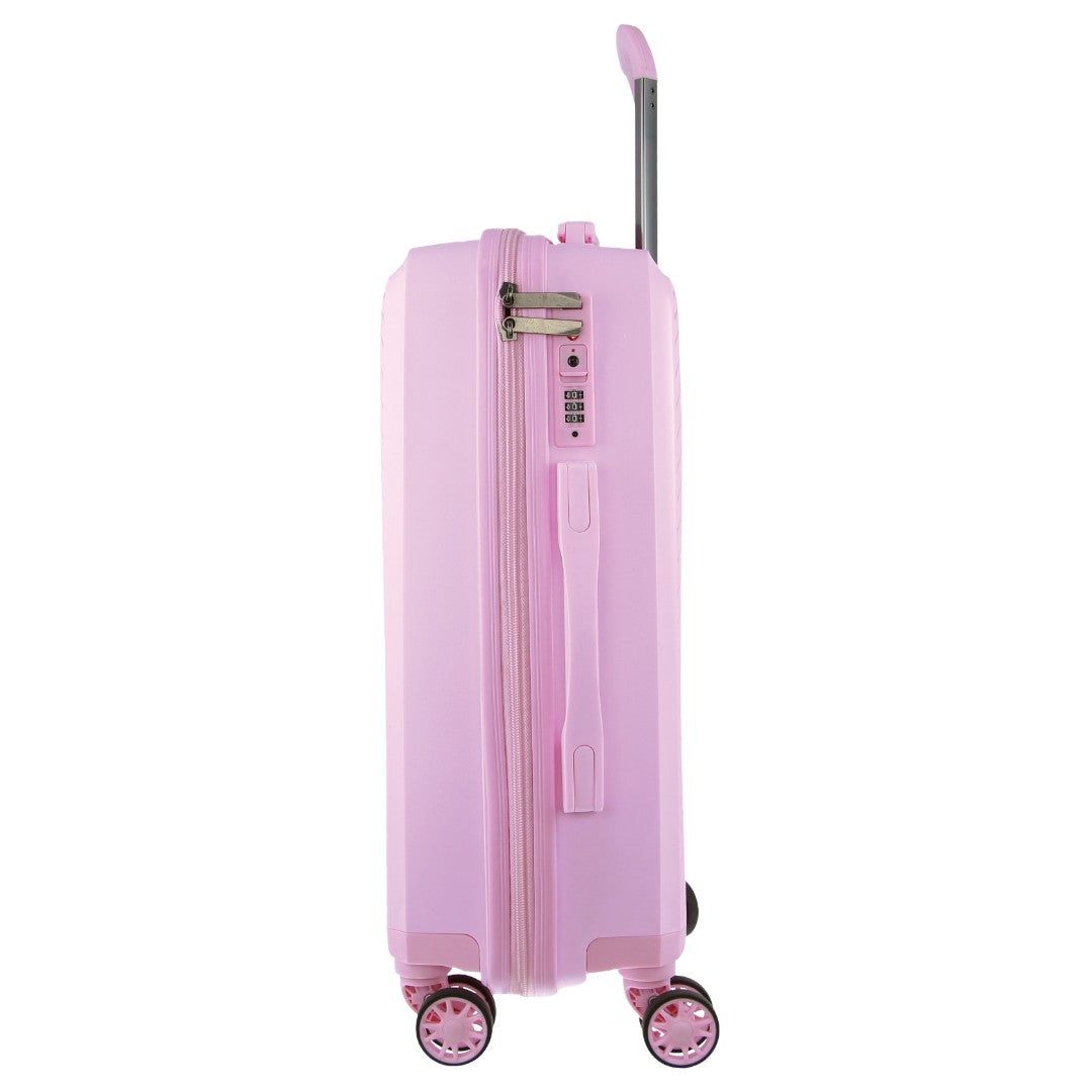 Pierre Cardin 65cm Medium Hard-Shell Suitcase Hard Shell Cases Travel Rosa | QBYCAH045