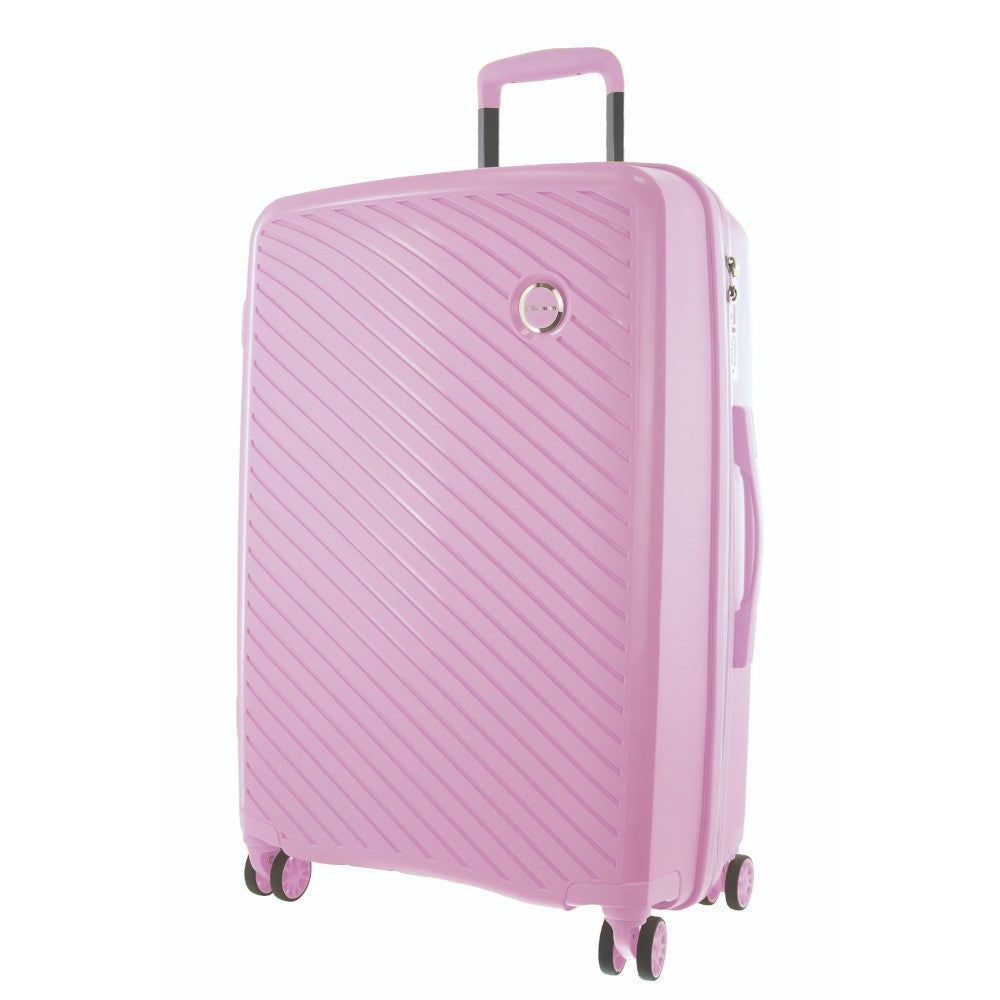 Pierre Cardin 65cm Medium Hard-Shell Suitcase Hard Shell Cases Travel Rosa | QBYCAH045