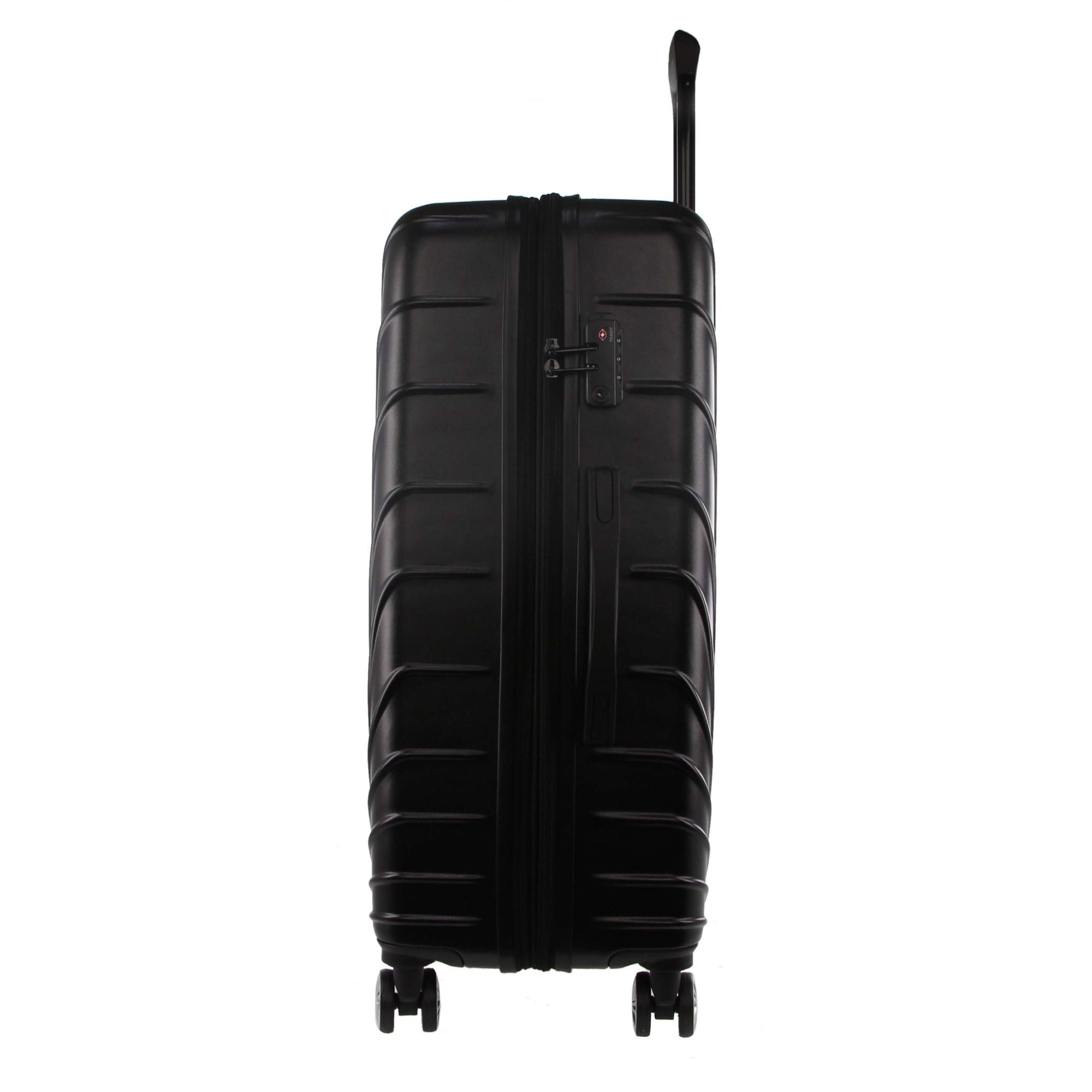 Pierre Cardin 80cm LARGE Hard Shell Case Hard Shell Cases Travel Svarta | CHOYSA768