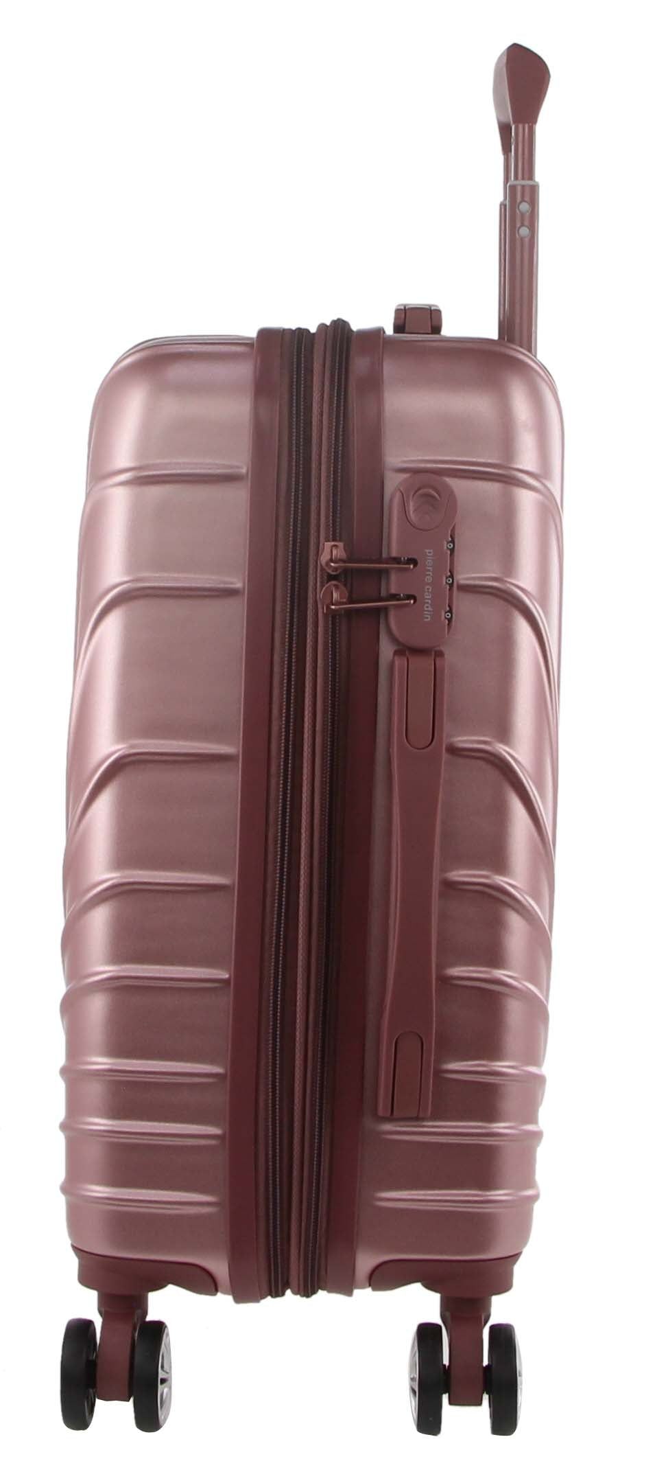 Pierre Cardin 80cm LARGE Hard Shell Case Hard Shell Cases Travel Rosa | SQHNXC832
