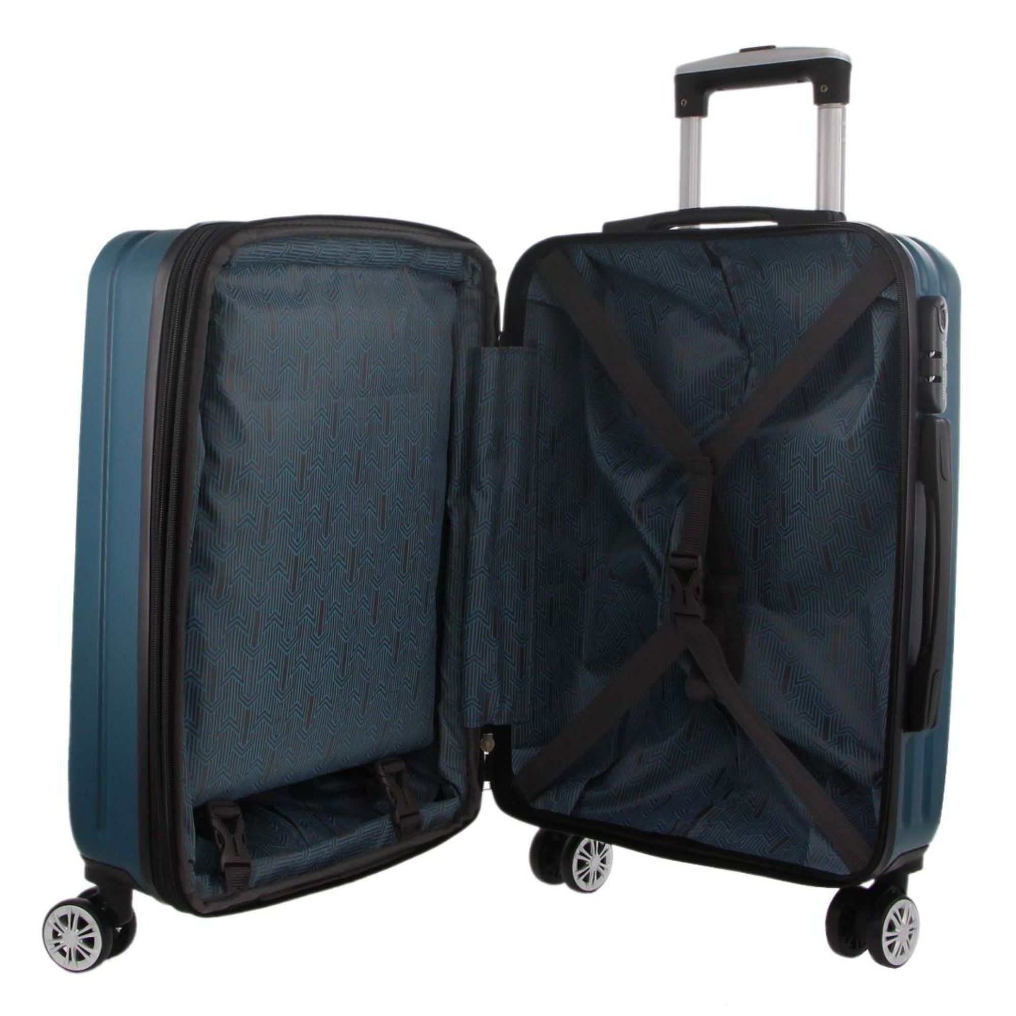 Pierre Cardin 80cm LARGE Hard Shell Case Hard Shell Cases Travel Turkos | MUBCSZ739