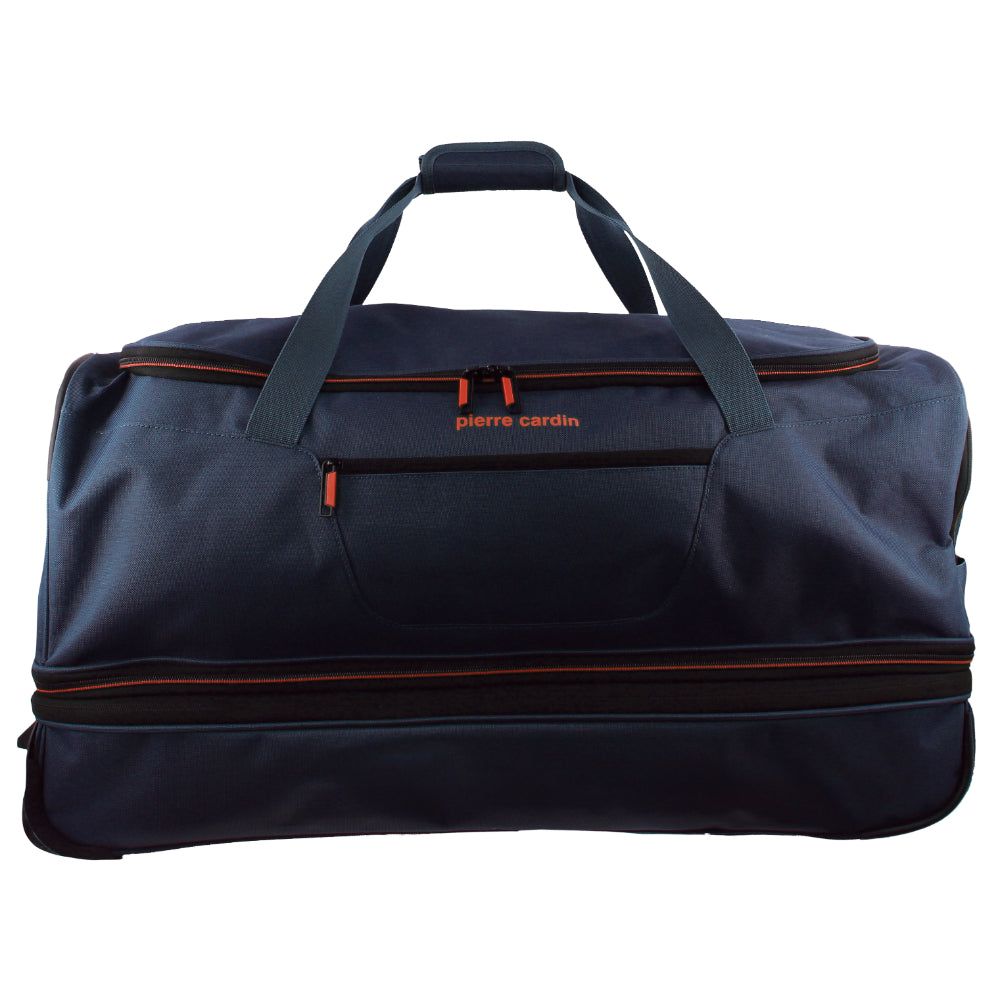 Pierre Cardin 82cm Large Soft Trolley Case Soft Shell Cases Travel Marinblå | TDBWUR165