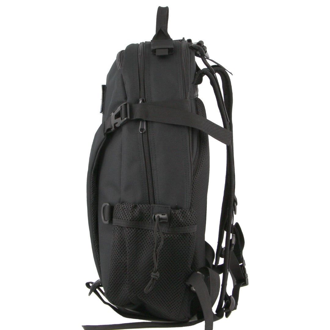 Pierre Cardin Adventure Travel & Casual Backpack Reseryggsäck Travel Svarta | VRUQXB319