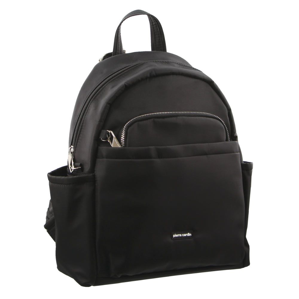 Pierre Cardin Anti-Theft Backpack Reseryggsäck Travel Svarta | XGUTKE842