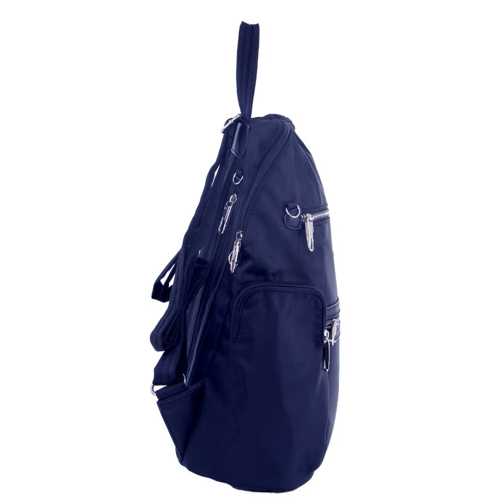 Pierre Cardin Anti-Theft Backpack Reseryggsäck Travel Marinblå | TXLWQO071