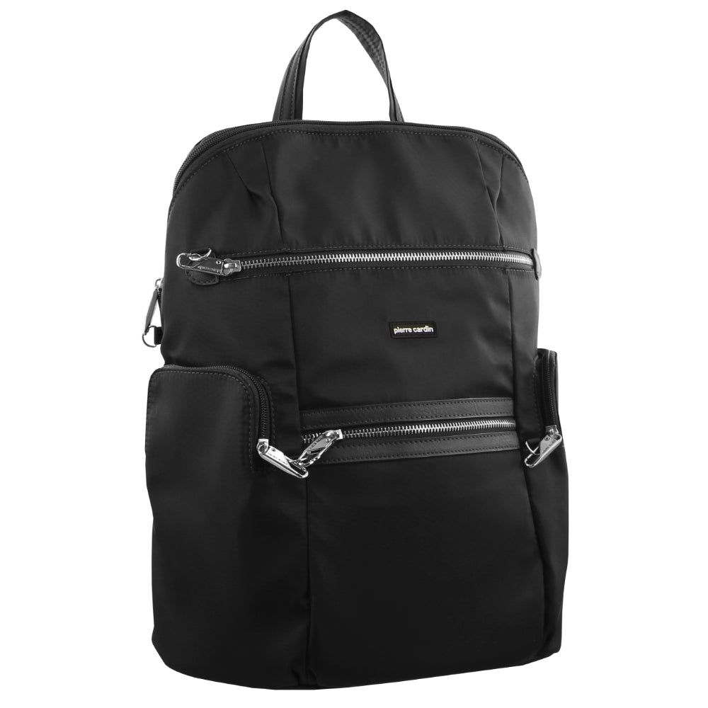Pierre Cardin Anti-Theft Backpack Ryggsäckar Dam Svarta | HCXPVT031