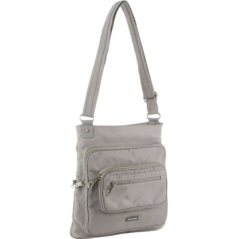 Pierre Cardin Anti-Theft Cross Body Bag Anti-Theft Range Travel Grå Bruna | TZCBJE825