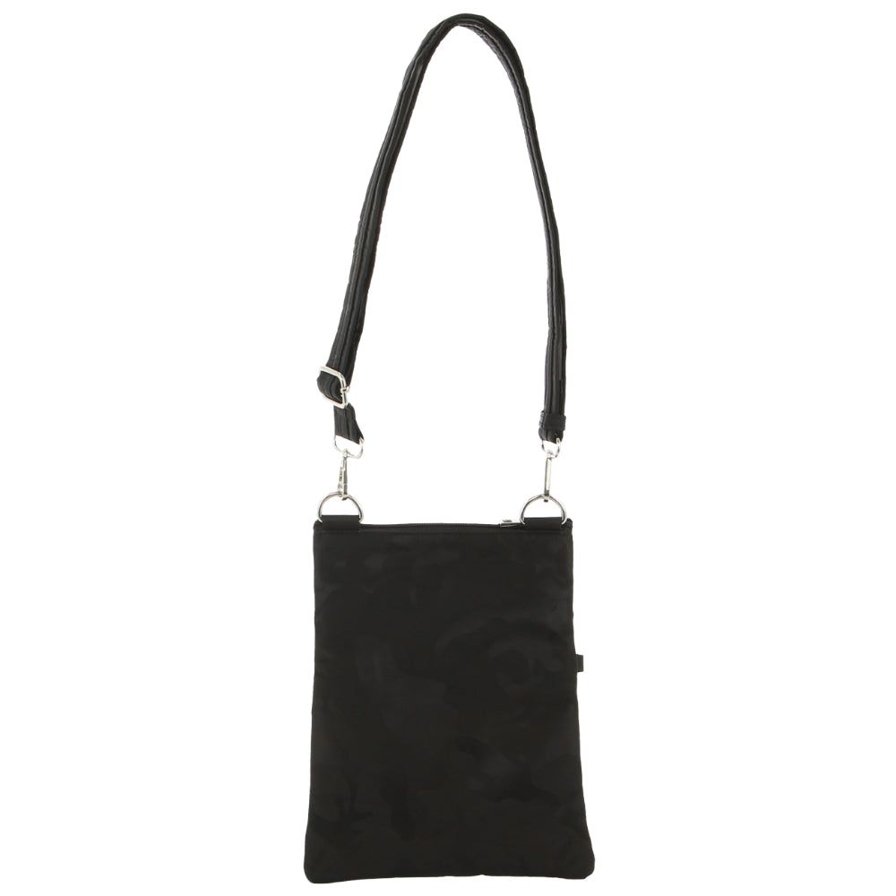 Pierre Cardin Anti-Theft Cross Body Bag Anti-Theft Range Dam Svarta Camo | YVPJMQ864