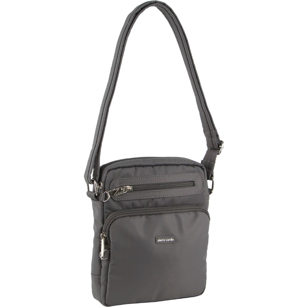 Pierre Cardin Anti-Theft Cross Body Bag Anti-Theft Range Dam Grå | PLVCKX942