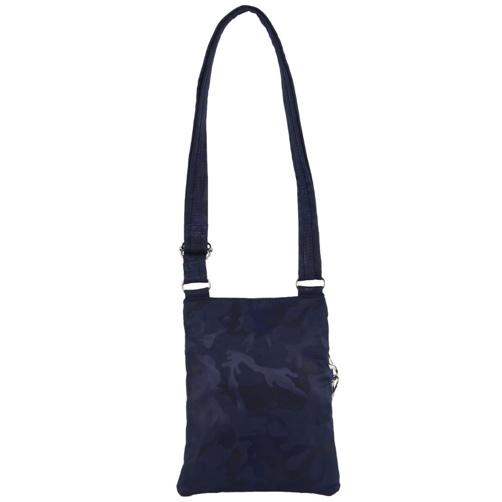 Pierre Cardin Anti-Theft Cross Body Bag Anti-Theft Range Travel Marinblå Camo | OJCRSQ875