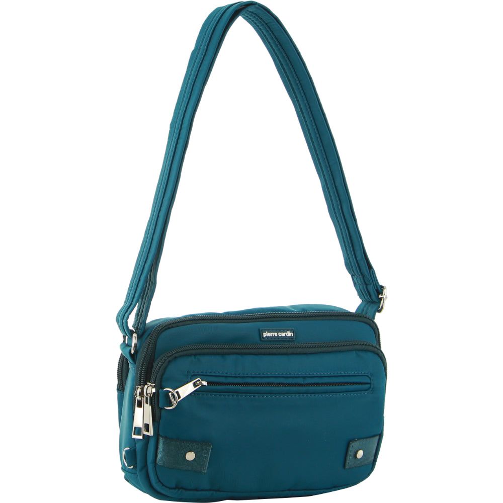 Pierre Cardin Anti-Theft Cross Body Bag Anti-Theft Range Travel Turkos | NJOKFQ345