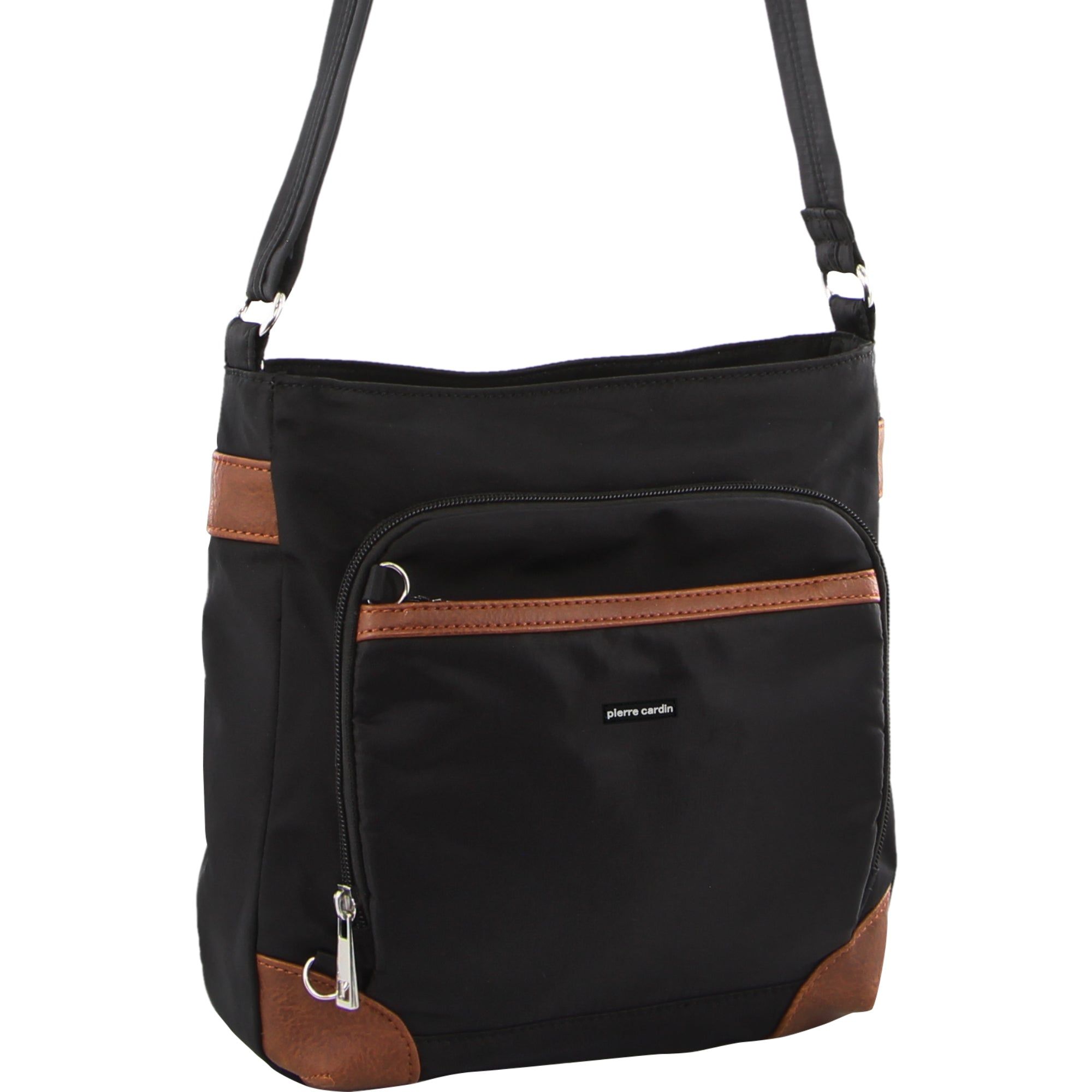Pierre Cardin Anti-Theft Cross Body Bag Anti-Theft Range Travel Svarta | MKSYVW928