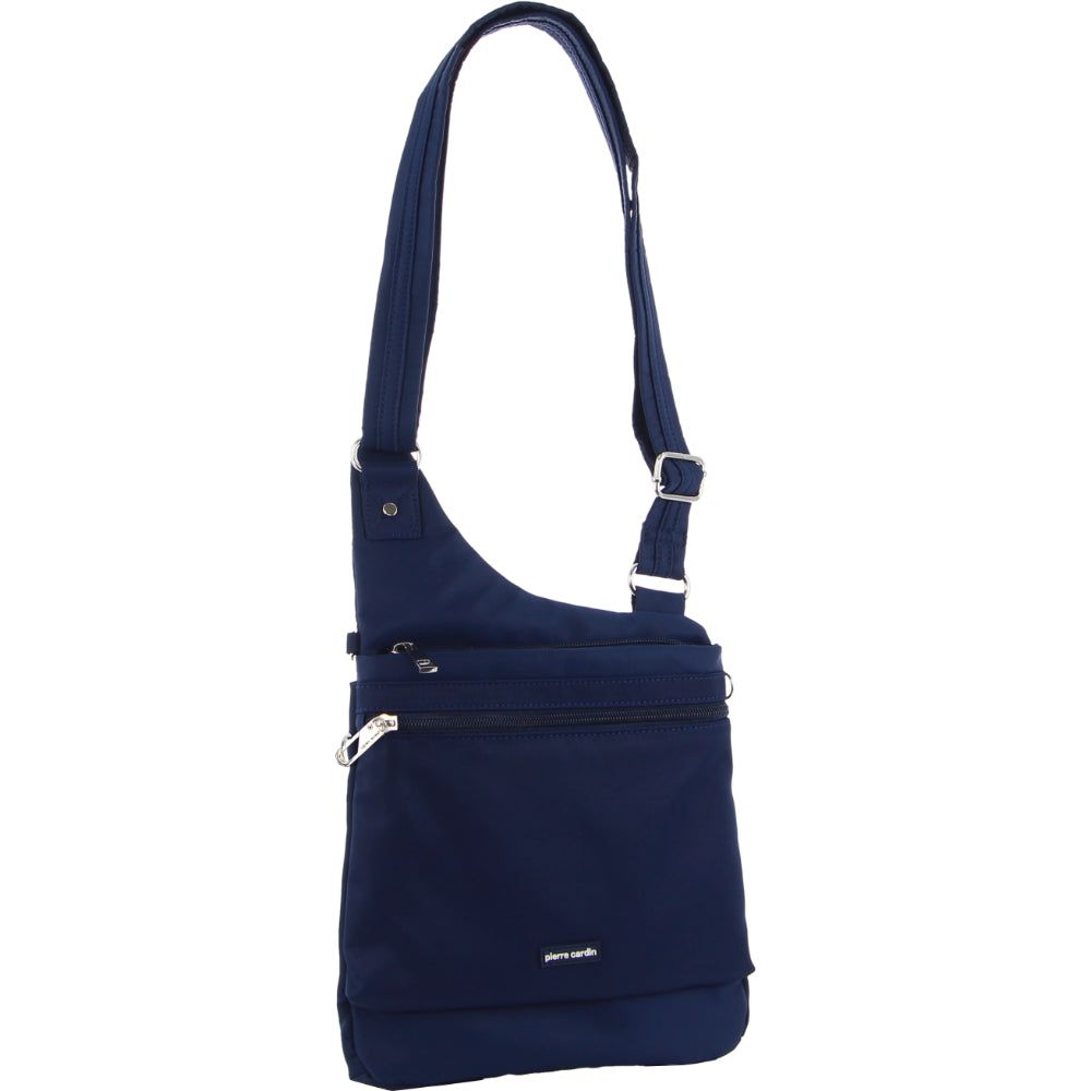 Pierre Cardin Anti-Theft Cross Body Bag Anti-Theft Range Travel Marinblå | LUKMWV719