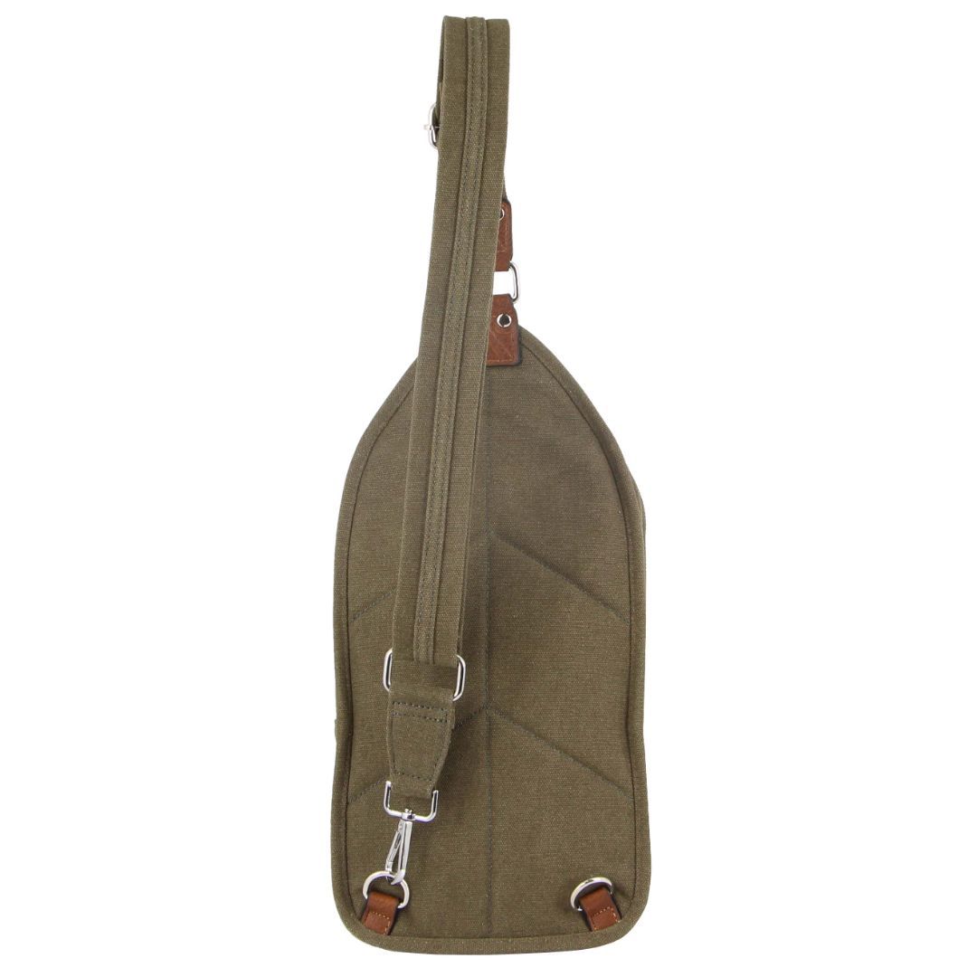 Pierre Cardin Canvas Cross Body Bag Canvas Bags Dam Bruna | OSMHUD714