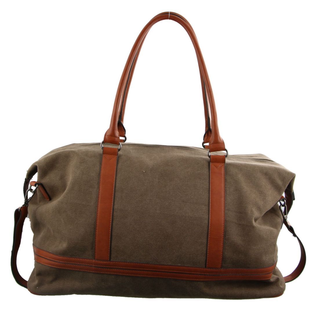 Pierre Cardin Canvas Overnight Bag Canvas Bags Dam Bruna | QTXCJI857