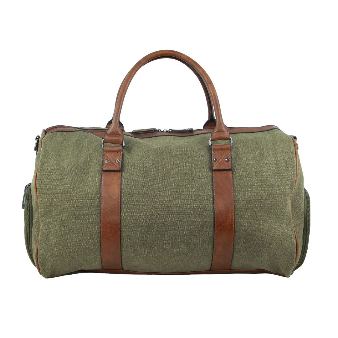 Pierre Cardin Canvas Overnight Duffle Bag Canvas Bags Herr Bruna | IMAHWG421