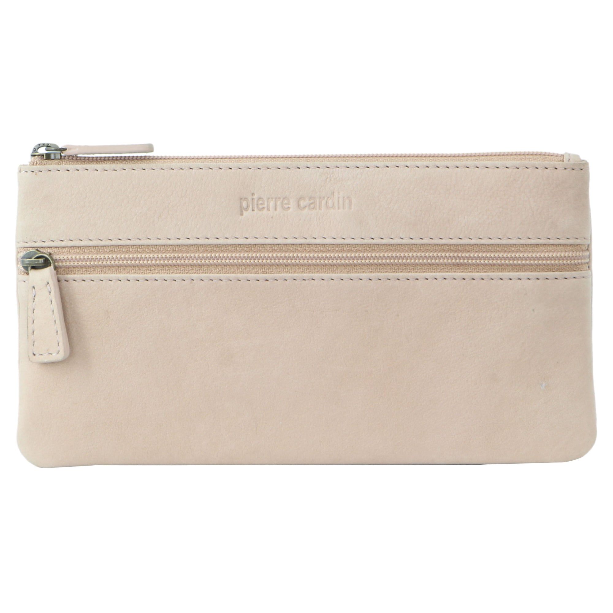 Pierre Cardin Genuine Leather Coin Purse Medium Wallets Dam Turkos | SQVFJG398