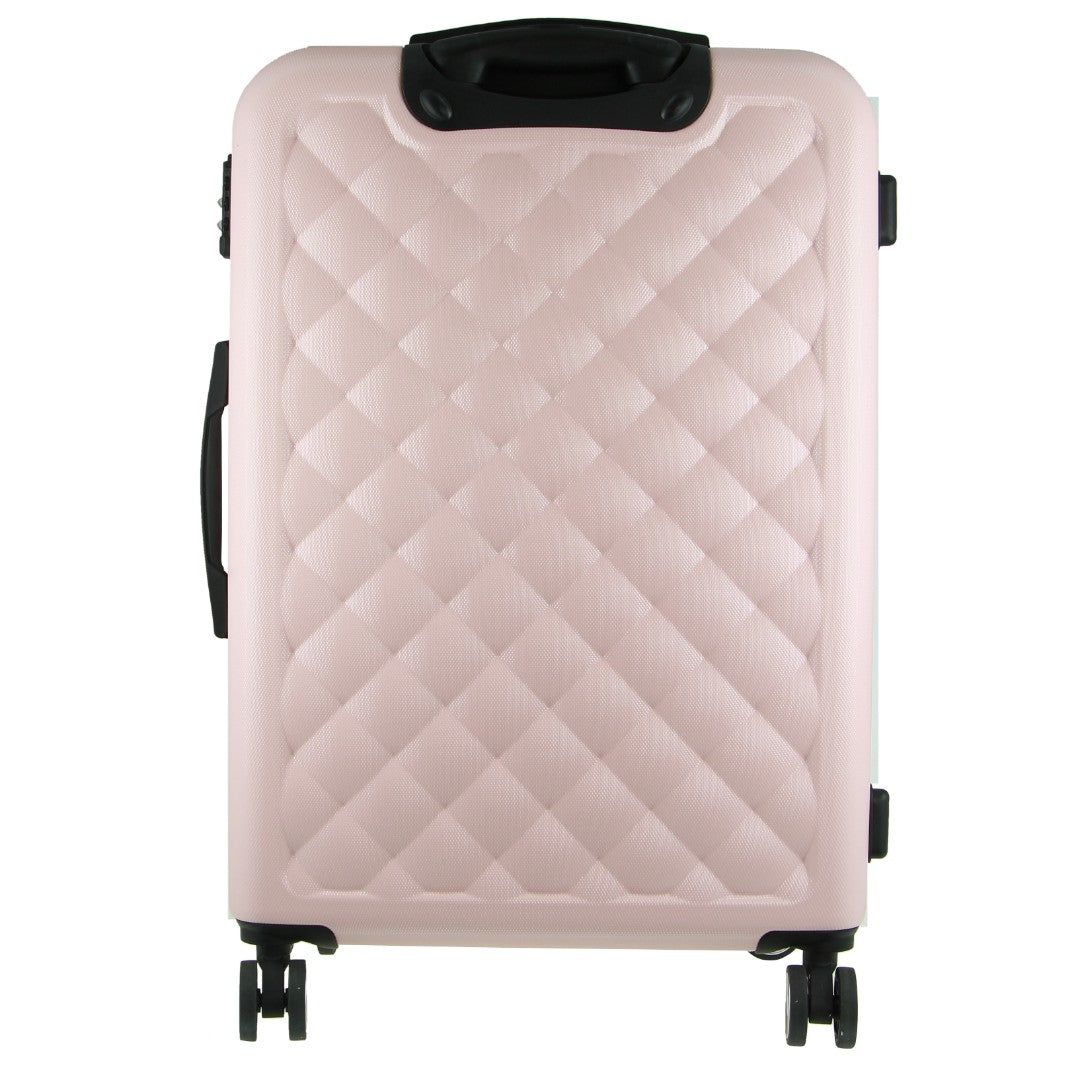 Pierre Cardin Hard Shell 3-Piece Luggage Set Resväskor Travel Rosa | MEHDGF924